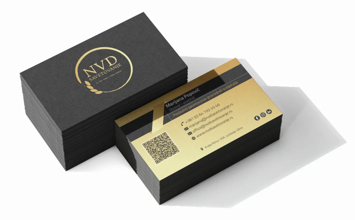 NVD Savetovanje — Web Sajt & Print
